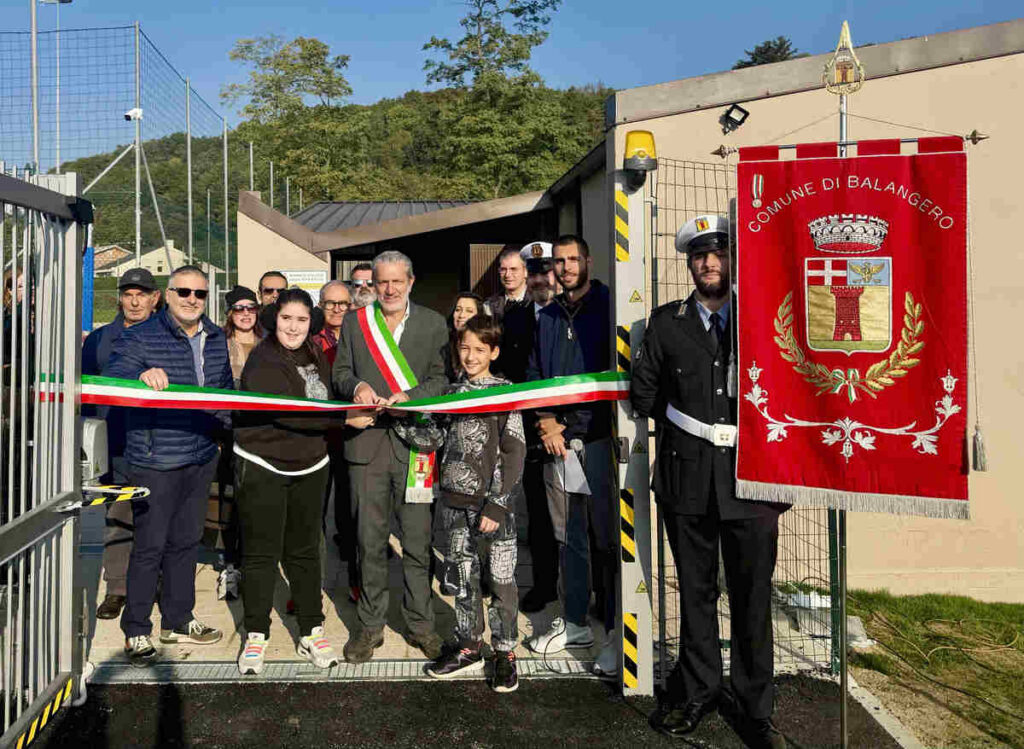 balangero inaugurato campo basket