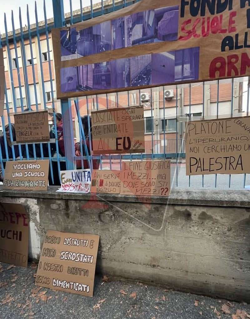 chivasso studenti in protesta