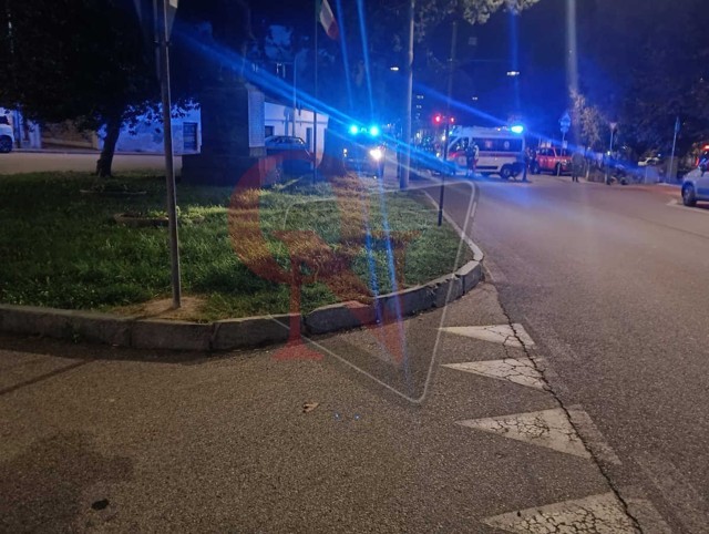 cuorgnè persona sul tetto