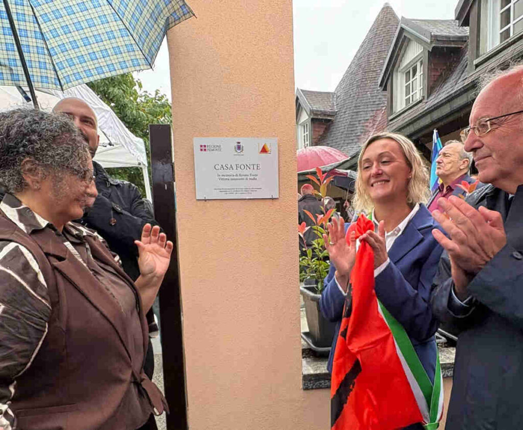 Intitolata a Renata Fonte la Villa confiscata in via Salgari a Cuorgnè