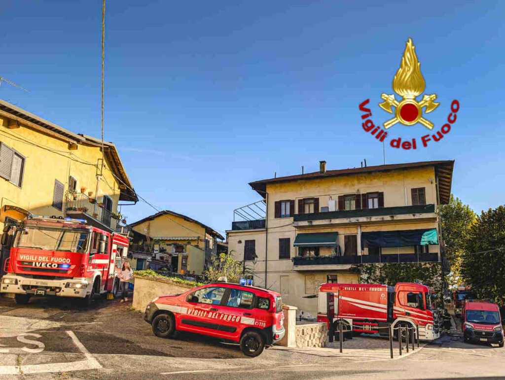foglizzo incendio abitazione