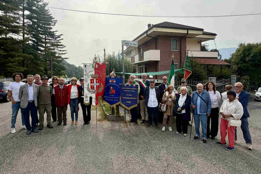lanzo intitolazione via rolando foieri pieri