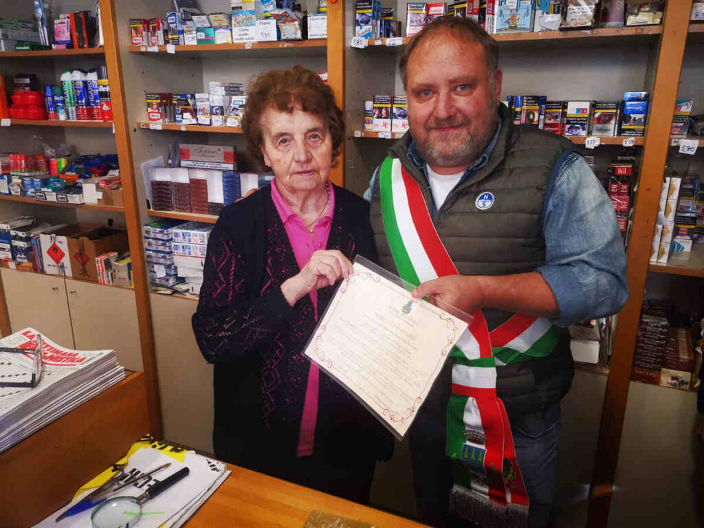 locana tabaccaia 91 anni