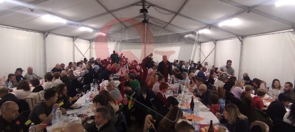 oglianico festa sociale del gruppo di protezione civile