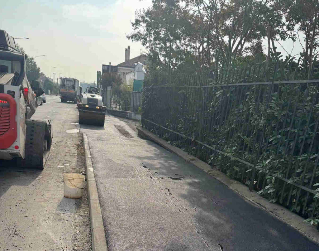 rivarolo canavese asfaltatura corso re arduino