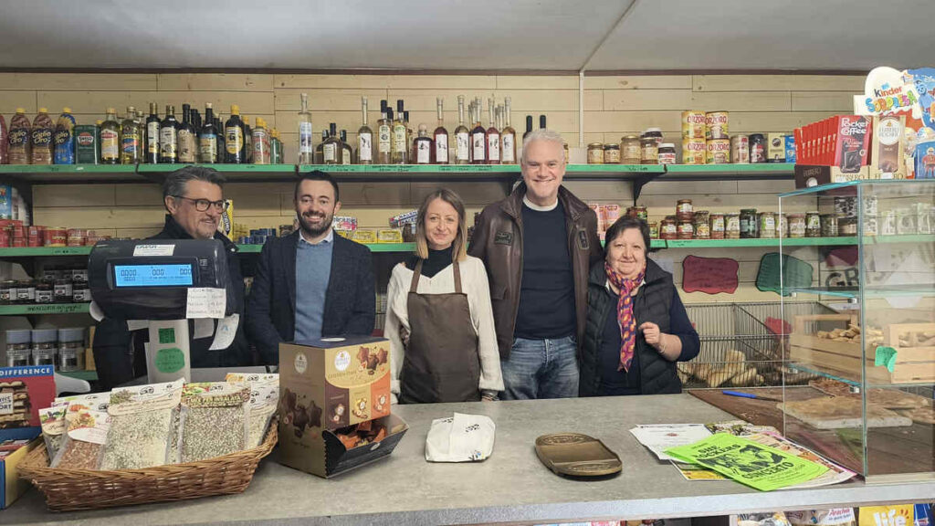 Ronco Canavese Zangrillo in visita