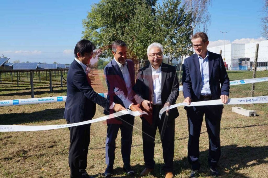 san benigno canavese inaugurazione impianto fotovoltaico alla ntn-icsa