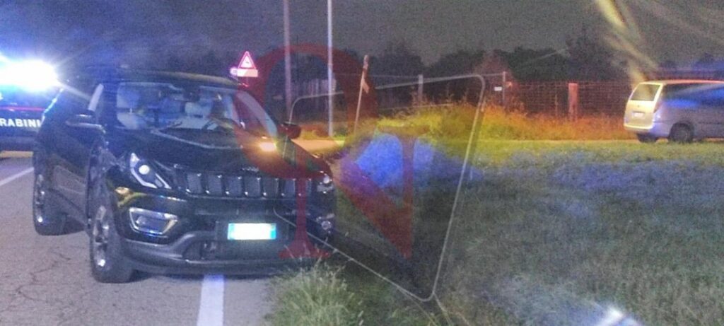 san benigno Canavese incidente sp40