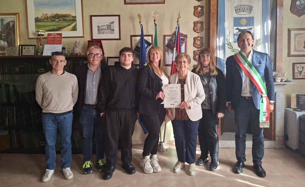 volpiano pergamena alla lavanderia da luciana